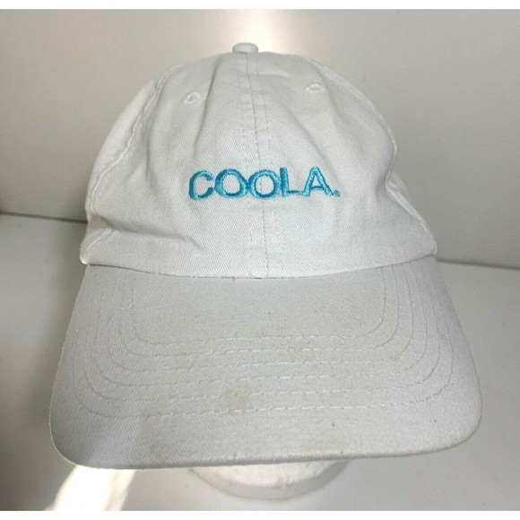 COOLA Suncare White Adjustable Strap Baseball Hat Cap - Picture 1 of 7